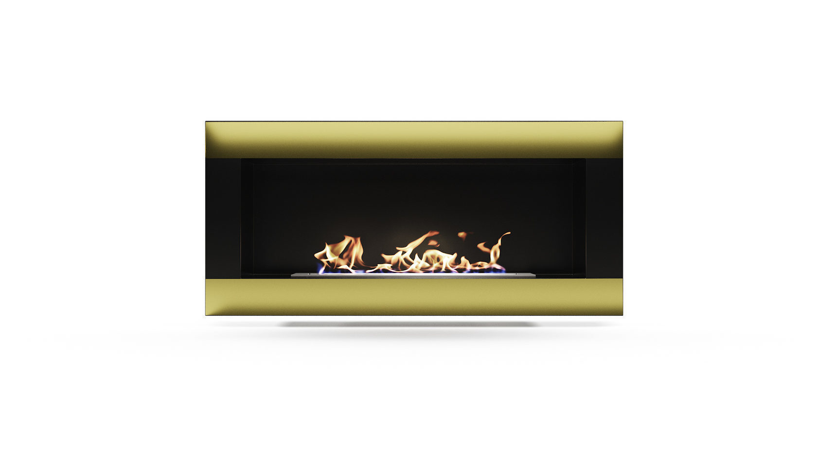 Биокамин "Русский огонь" Голд 1100N настенный с защитным стеклом по цене 44 250 руб.