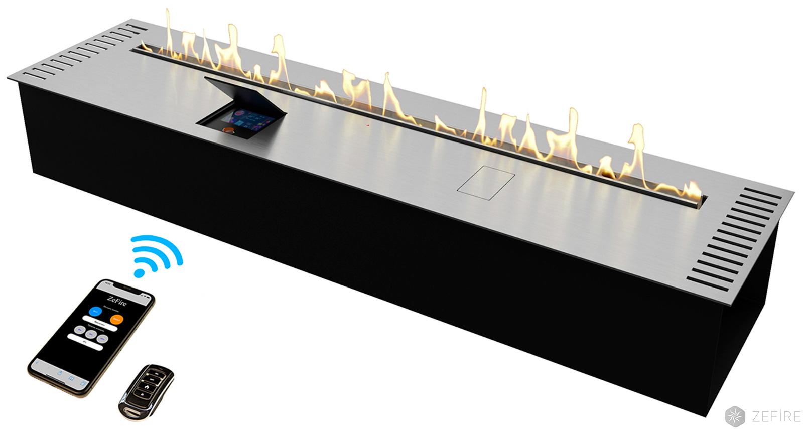 Автоматический биокамин ZeFire M 1200 с ДУ по цене 379 000 руб.