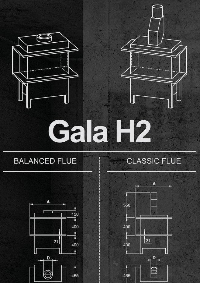 
Газовая топка Vero Design GA 7 H2