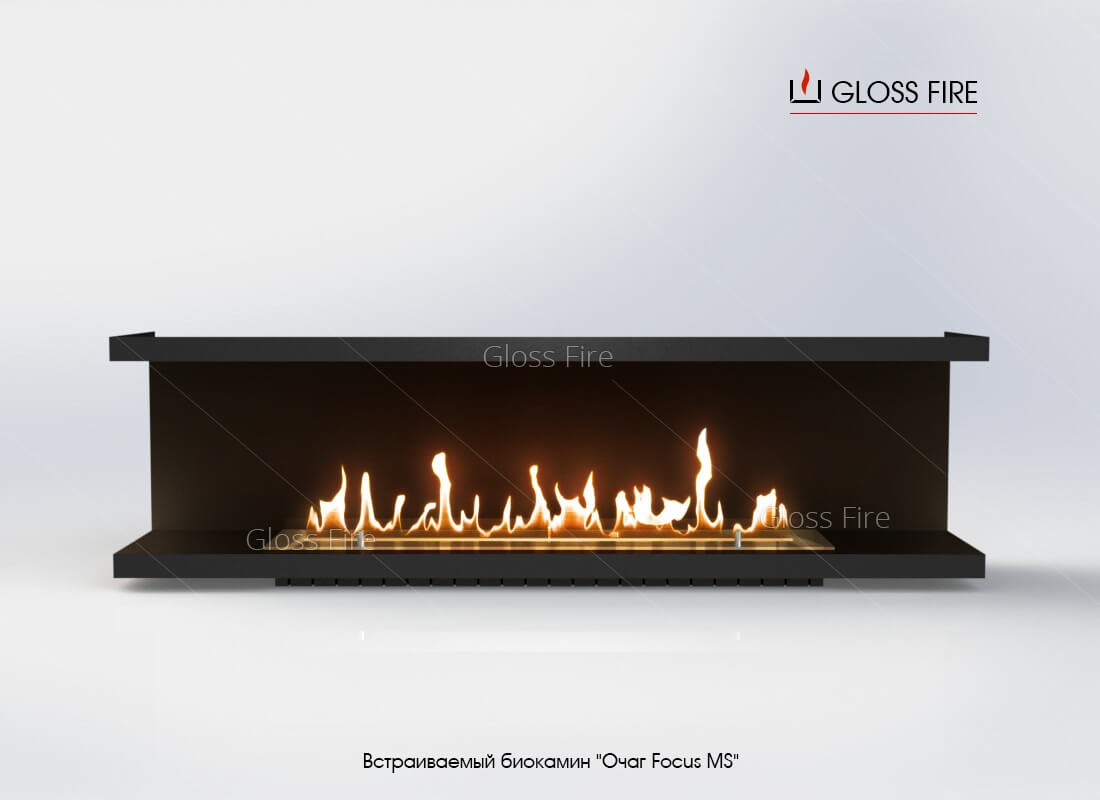 Встраиваемый биокамин Очаг Focus MS-арт.004 по цене 63 800 руб.