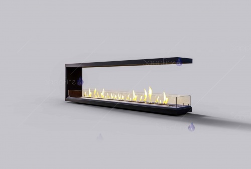 Встраиваемый биокамин / торцевой сквозной очаг 1600 (SappFire)