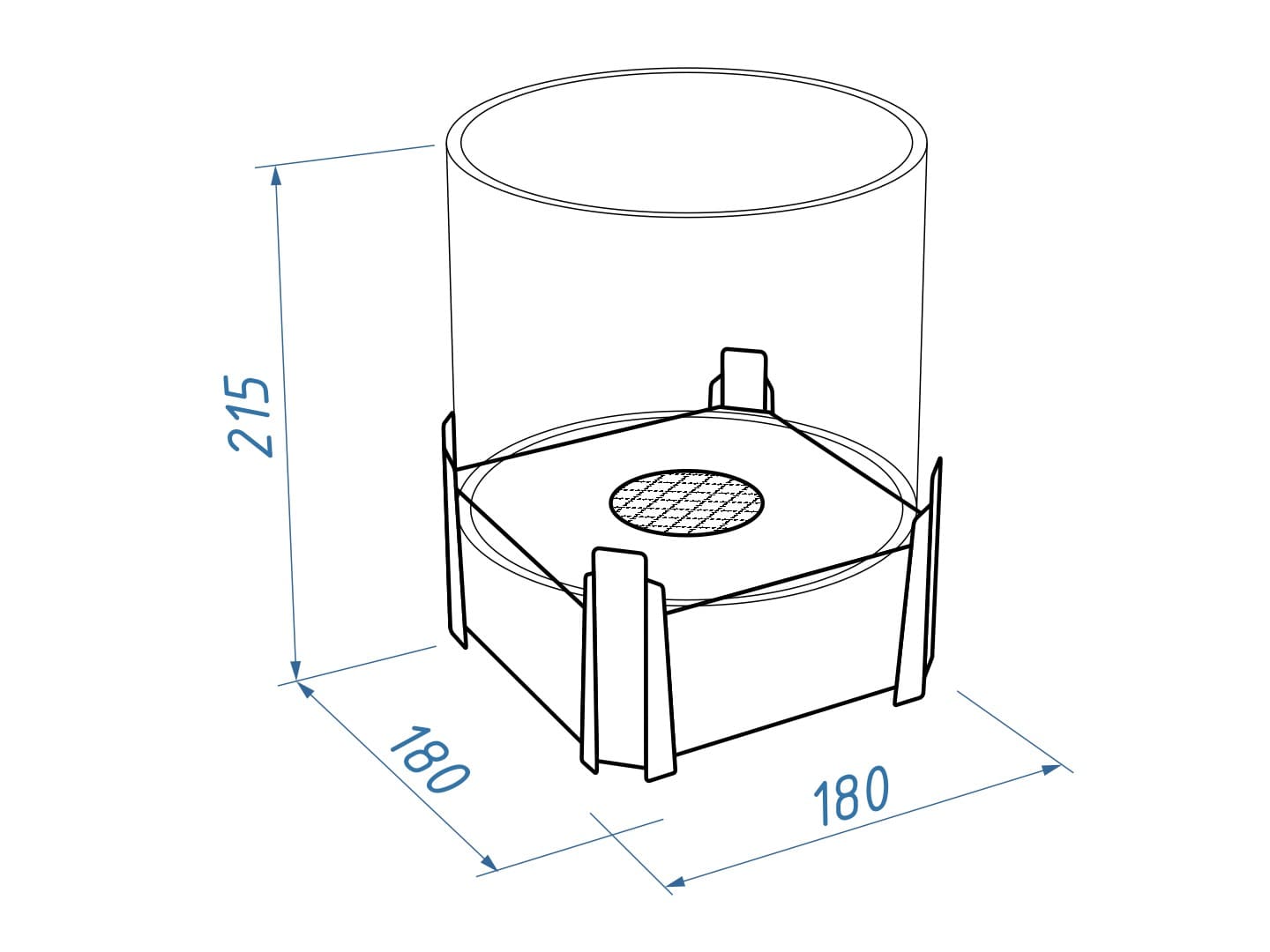 Биокамин настольный Lux Fire "ВОЕННО-МОРСКОЙ ФЛОТ" по цене 12 750 руб.