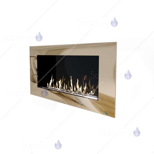 Встраиваемый биокамин / очаг Mercury 1500 Chrome (SappFire)