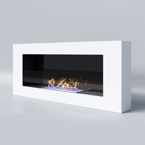 Биокамин "Русский огонь" Лайт Бланк 1200N с защитным стеклом