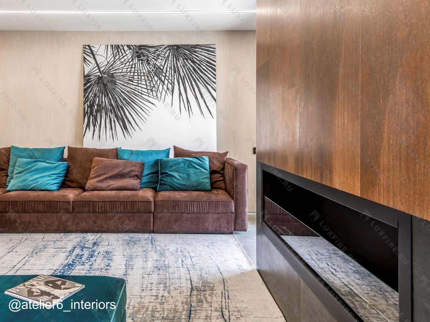 Встроенный биокамин Lux Fire Кабинет 1710 М по цене 93 940 руб.