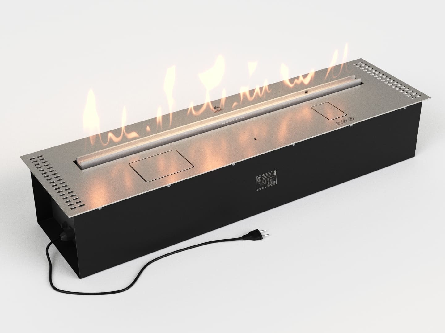 Автоматический биокамин Lux Fire Smart Flame 1000 INOX по цене 