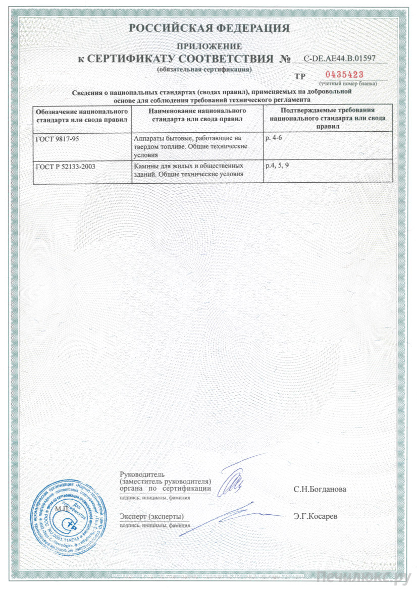 
Газовая топка Vero Design NI G1 H3 G