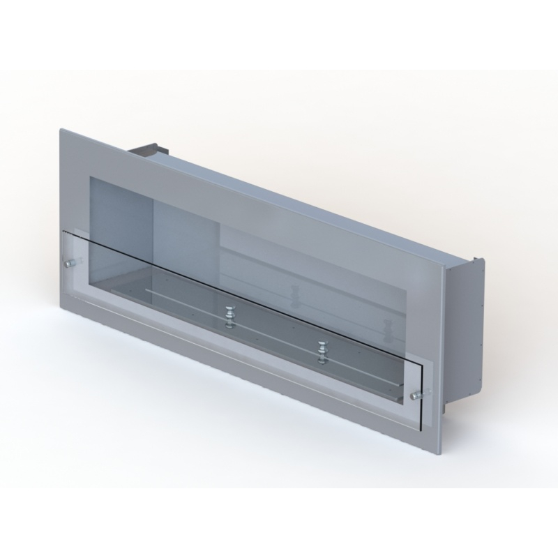 Биокамин Window 800 Glass grey по цене 42 800 руб.