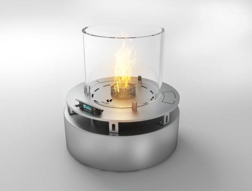 Автоматический биокамин Decoflame Denver Rondo e-Ribbon Fire