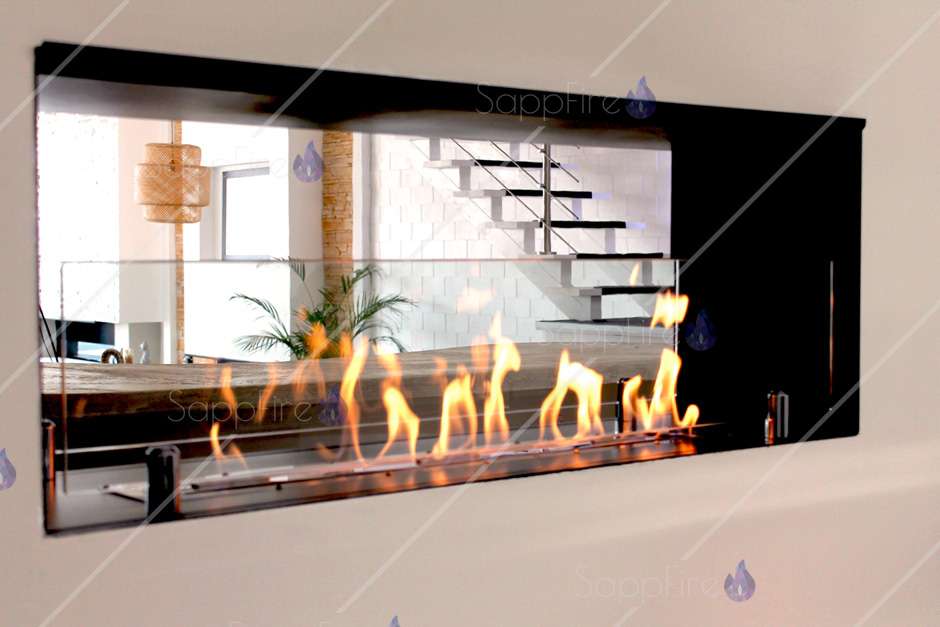 Встраиваемый сквозной очаг 1500 SappFire по цене 68 200 руб.