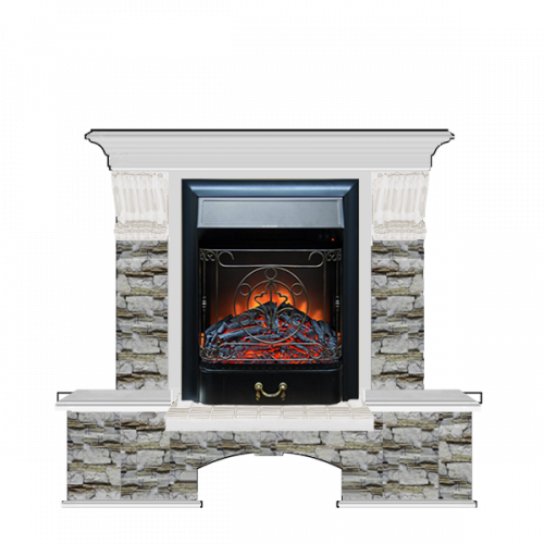 Бостон К Алтай (беленый дуб)+Majestic Black