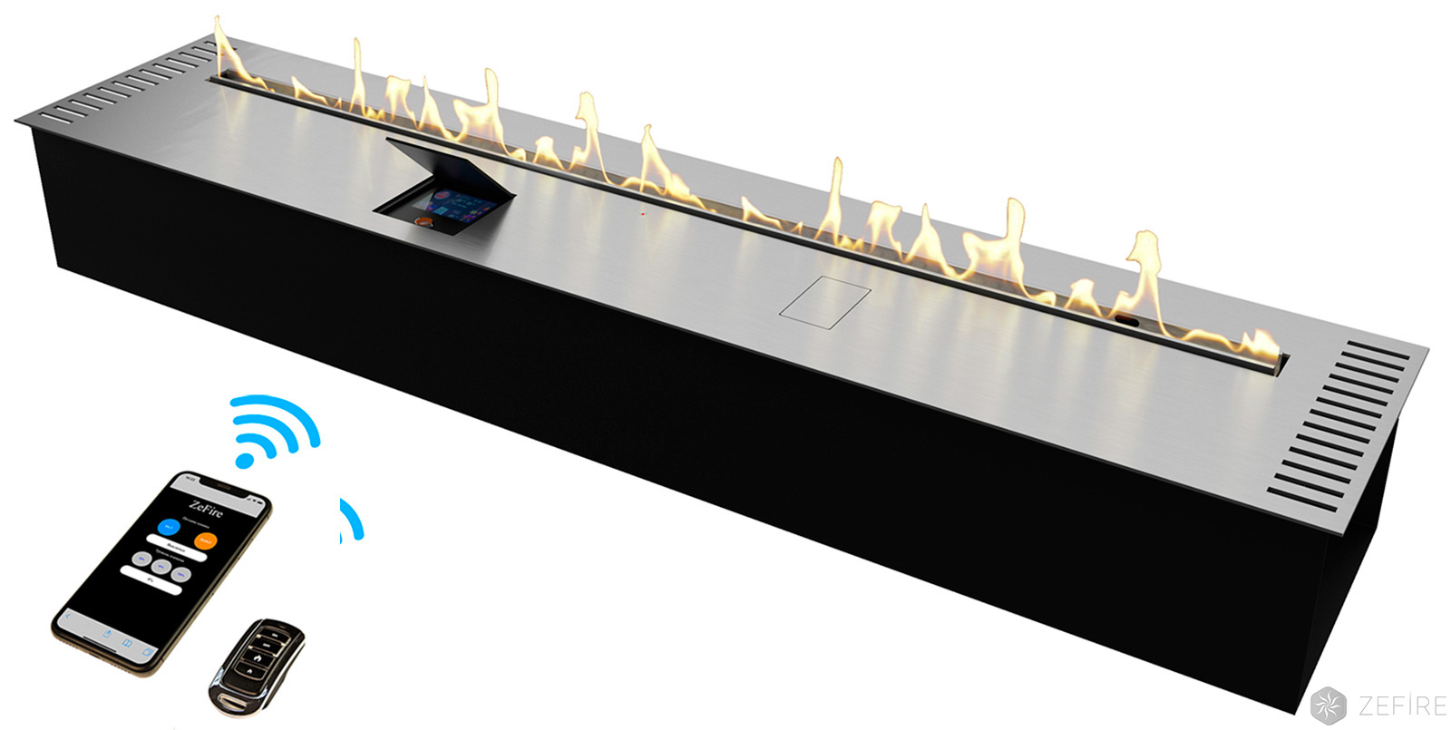 Автоматический биокамин ZeFire M 1400 с ДУ по цене 449 000 руб.