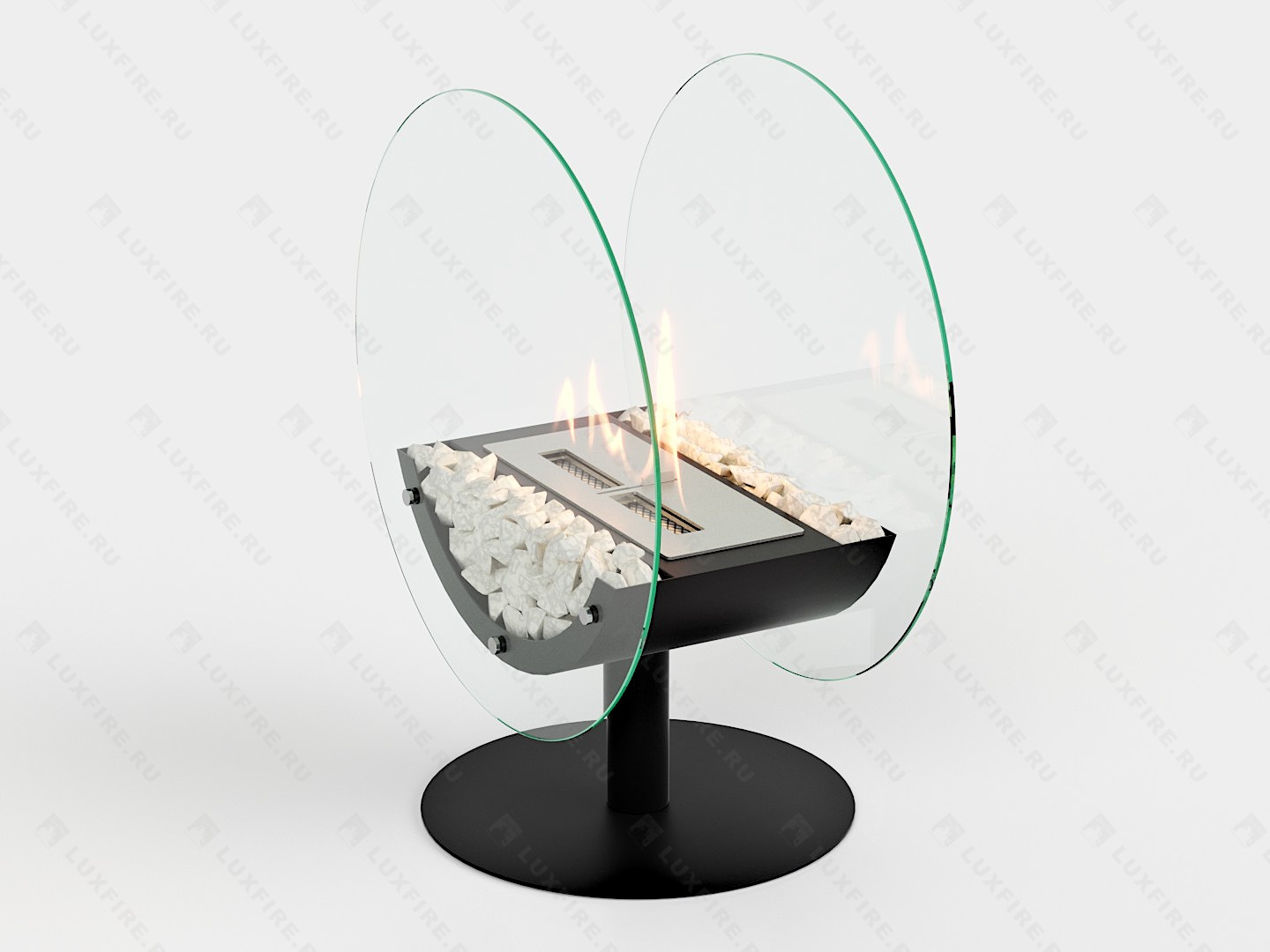 Напольный биокамин Lux Fire "Коллина" по цене 49 700 руб.