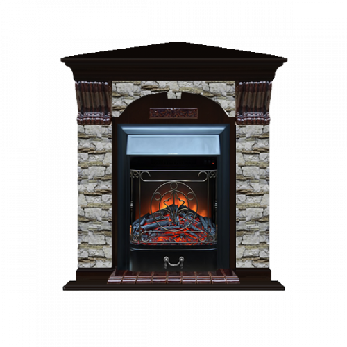 Арочный Алтай угловой (венге)+Majestic Black