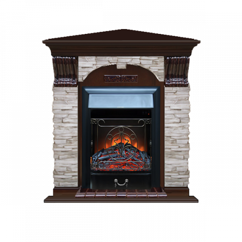 Арочный Мисхор угловой (дуб)+Majestic Black