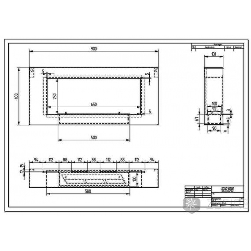 Биокамин ZeFire Orion 900 по цене 28 500 руб.