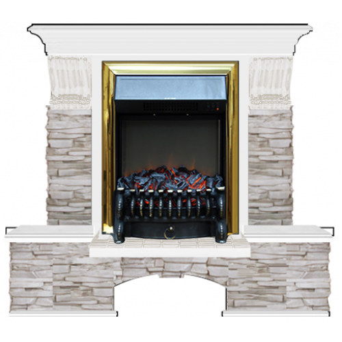 Бостон К Мисхор (белый)+Fobos Brass