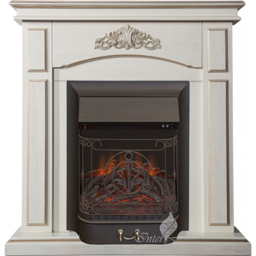 Марго (бежевый с патиной)+Majestic Black