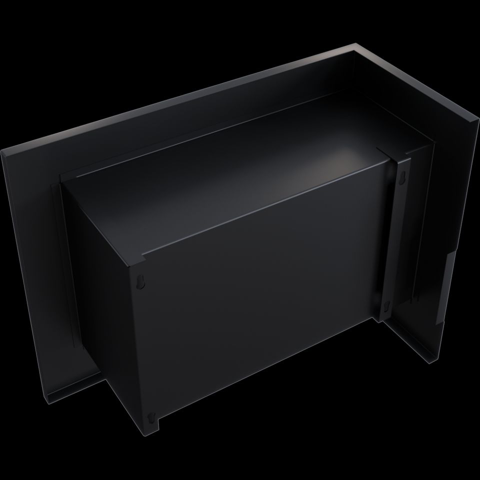 Биокамин Kratki DELTA/L/600 угловая по цене €447