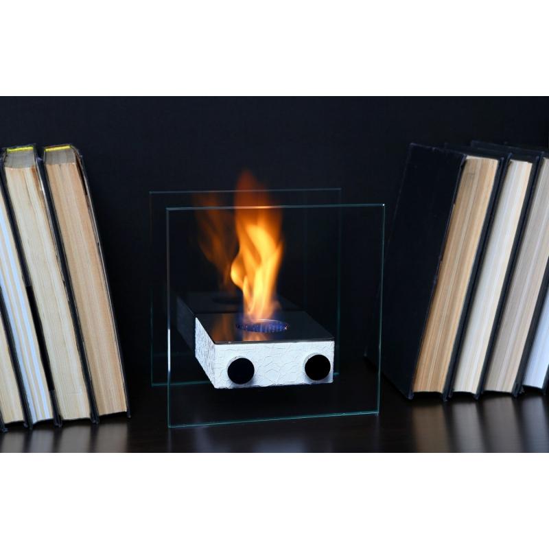 Биокамин настольный Silver Smith Nano 3 Premium White по цене 8 900 руб.