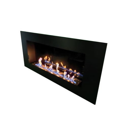 Биокамин "Русский огонь" Лофт 900V встраиваемый с защитным стеклом