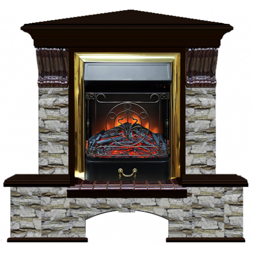 Бостон К Алтай угловой (венге)+Majestic Brass