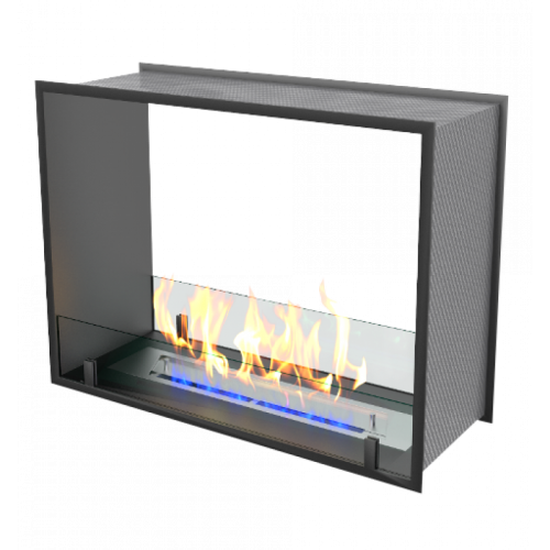 Встраиваемый сквозной очаг ZeFire Standart 800