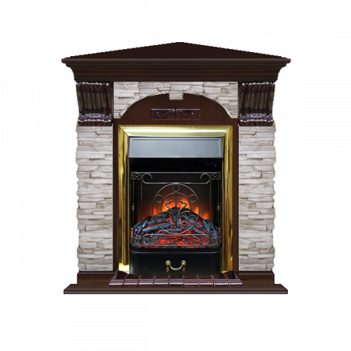 Арочный Мисхор угловой (дуб)+Majestic Brass