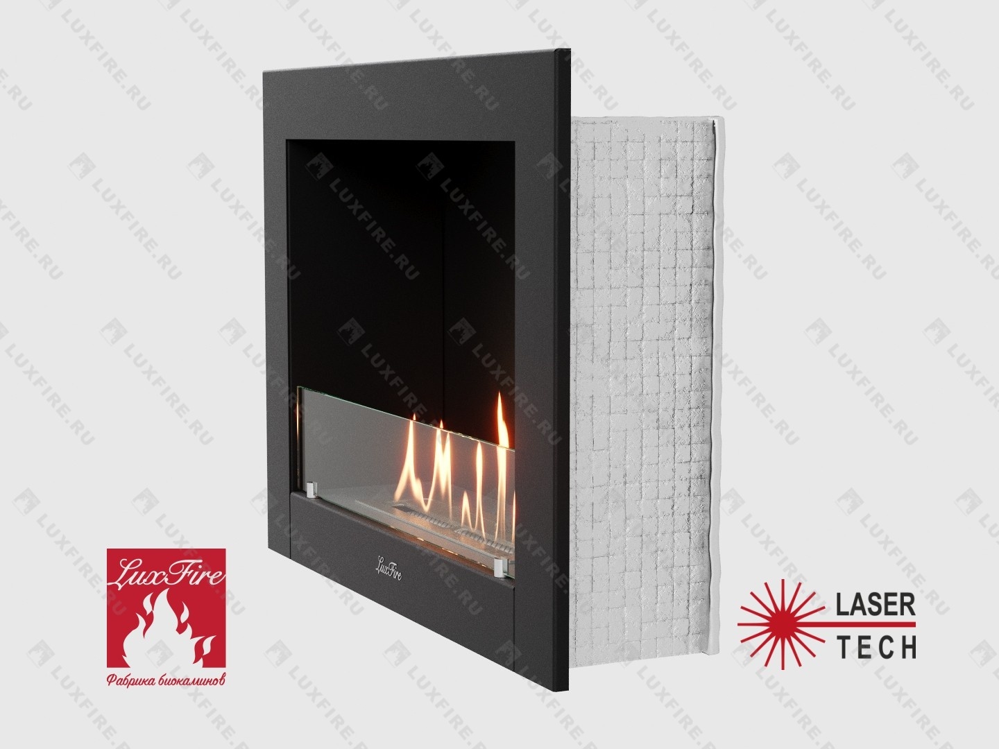 Портальный биокамин Lux Fire "Фаер Бокс 2 - 25.5"