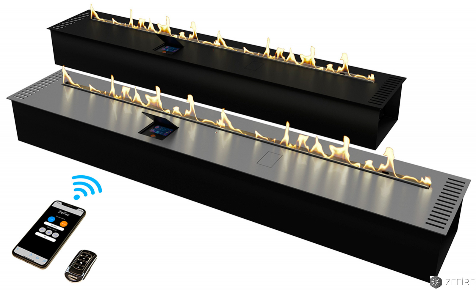 Автоматический биокамин ZeFire M 1600 с ДУ по цене 519 000 руб.