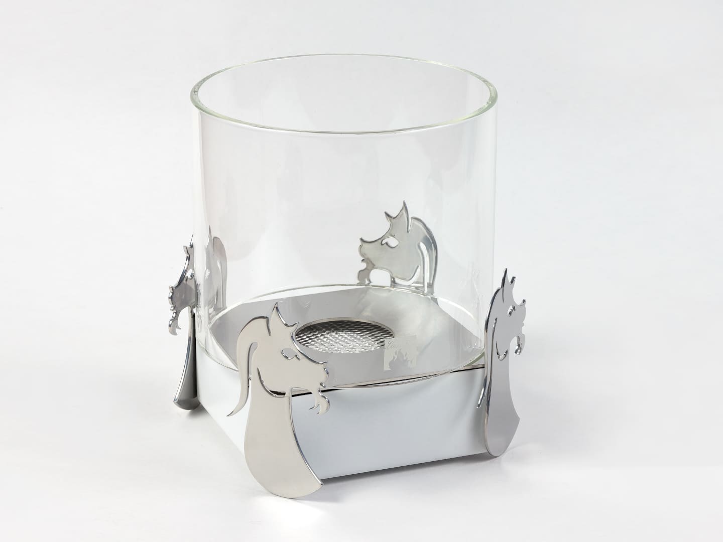 Настольный биокамин Lux Fire Зодиак "Козерог" Белый по цене 15 000 руб.