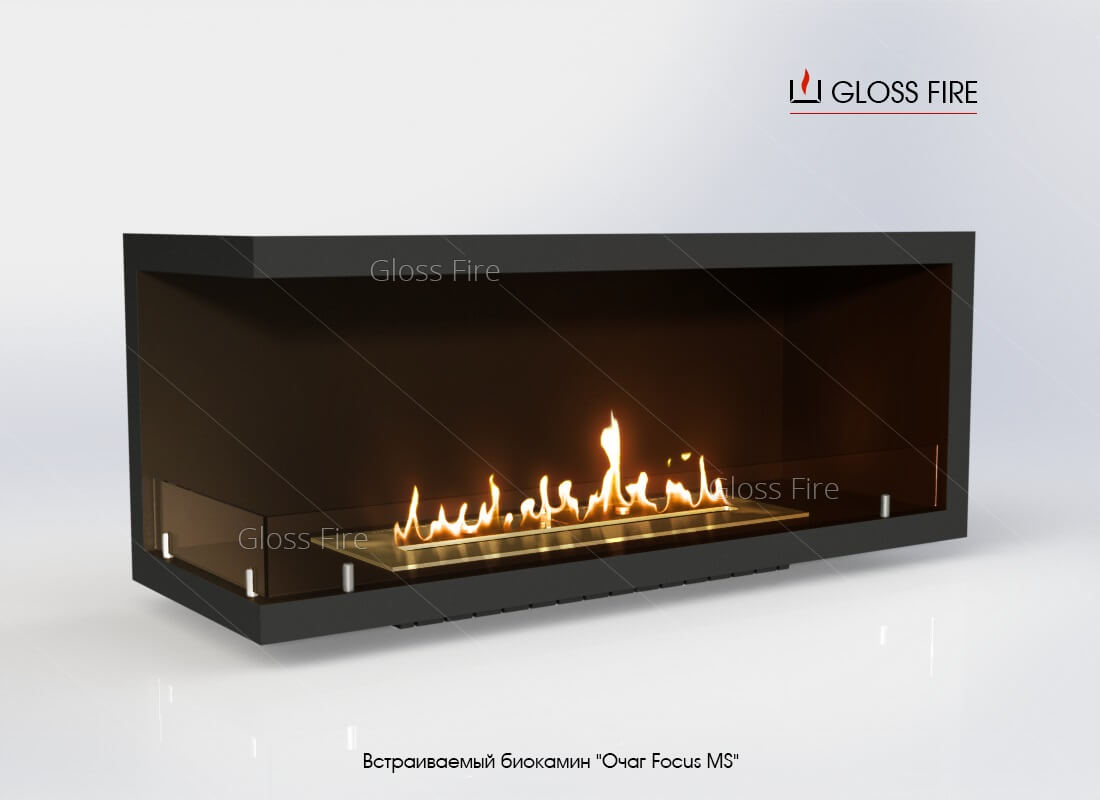 Встраиваемый биокамин Очаг Focus MS-арт.006 по цене 63 800 руб.