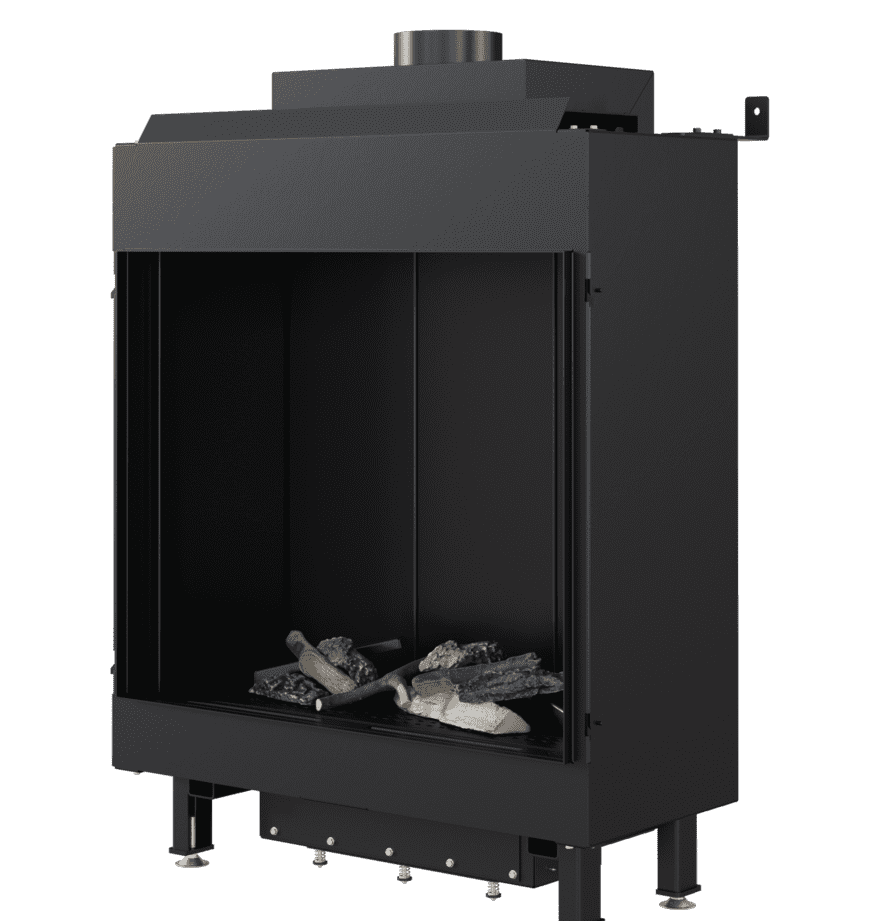 Газовая топка Kratki LEO/76/62/G20, магистральный газ