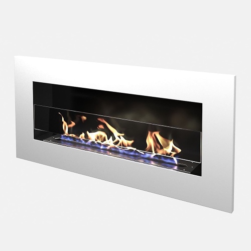 Биокамин "Русский огонь" Блонд 1100V встраиваемый с защитным стеклом