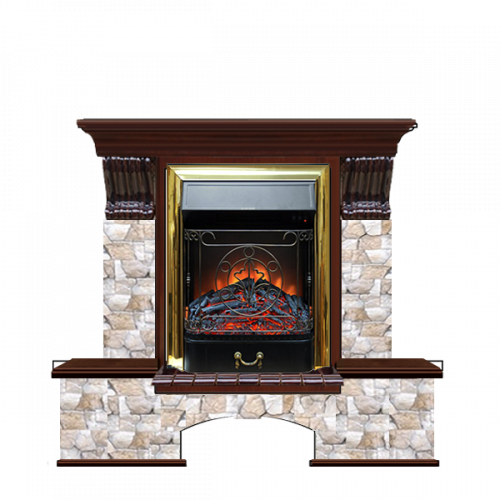 Бостон К Арбат (красное дерево)+Majestic Brass