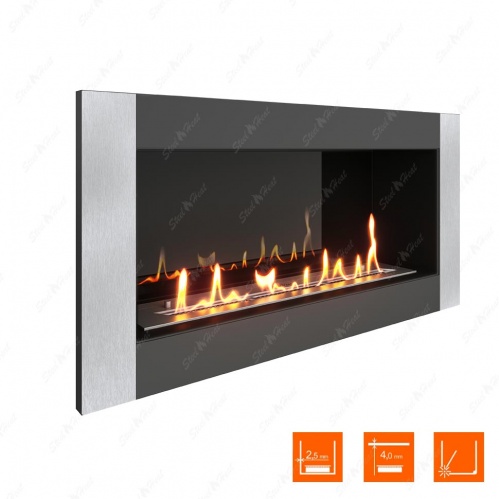 Биокамин SteelHeat ONE-V 800 XL стемалит