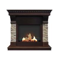 Биокамин в портале SteelHeat Marsel, стекло