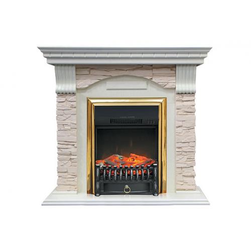 Dublin арочный сланец шампань (слоновая кость)+Majestic FX Brass