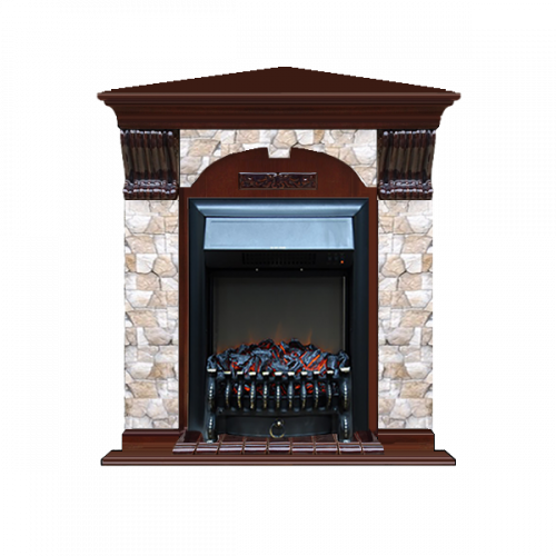 Арочный Арбат угловой (красное дерево)+Fobos Black