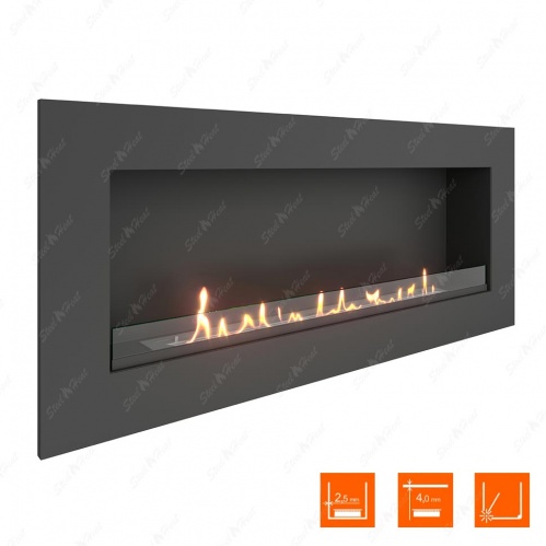 Биокамин SteelHeat GRAND 1500 стекло