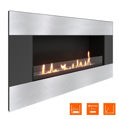 Биокамин SteelHeat GRAND-H 900 XL стекло