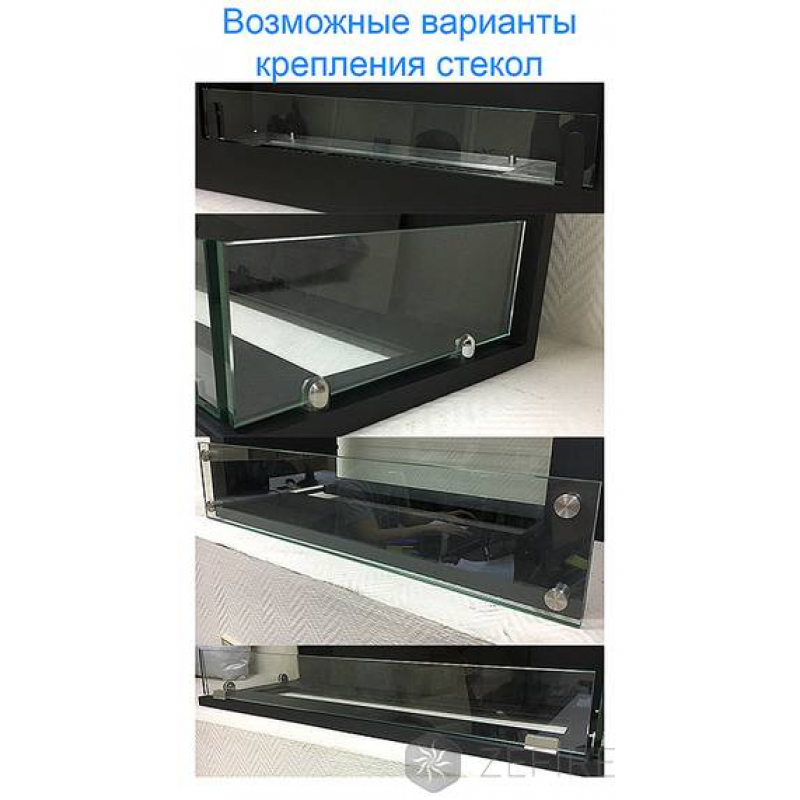 Встраиваемый торцевой очаг ZeFire Standart 2000 по цене 64 800 руб.