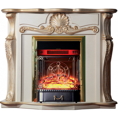 Грация (бежевый с золотой патиной)+Majestic Brass