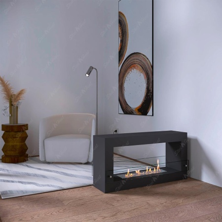 Биокамин напольный SteelHeat FRAME ONE 900 по цене 44 100 руб.