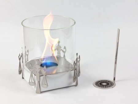 Настольный биокамин Lux Fire Зодиак "Весы" Белый по цене 15 000 руб.