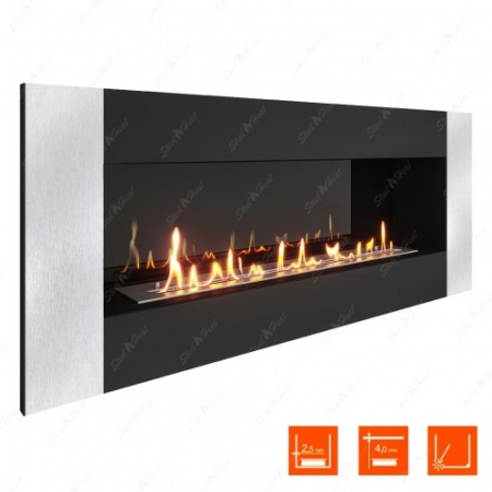 Биокамин SteelHeat GRAND-V 1200 XL стемалит по цене 49 168 руб.