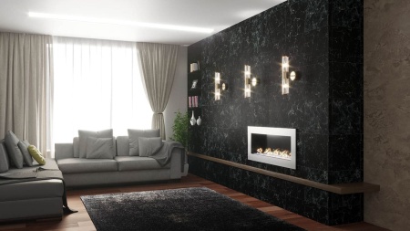 Биокамин "Русский огонь" Хай-тек 1200V встраиваемый по цене 35 800 руб.