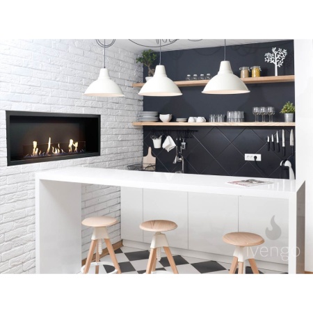 Биокамин IVENGO SLIM 2500х360 по цене 238 595 руб.