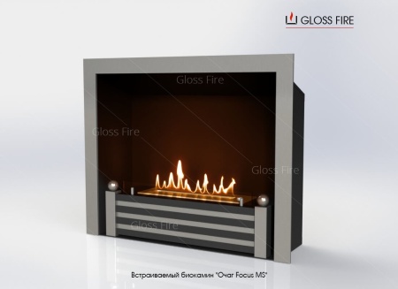 Встраиваемый биокамин Очаг Focus MS-арт.005 по цене 162 100 руб.