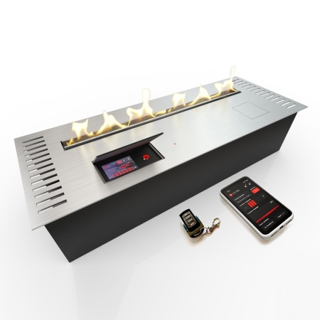 Автоматический биокамин ZeFire M 800 шлифованный с ДУ по цене 315 000 руб.